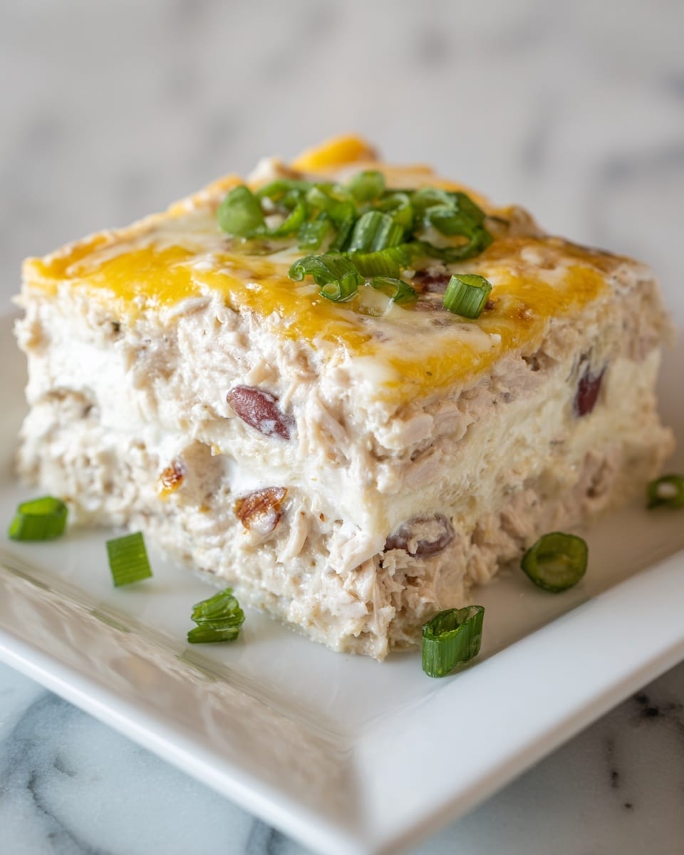 Healthy Chicken Taco Casserole Recipe - Recipe Image