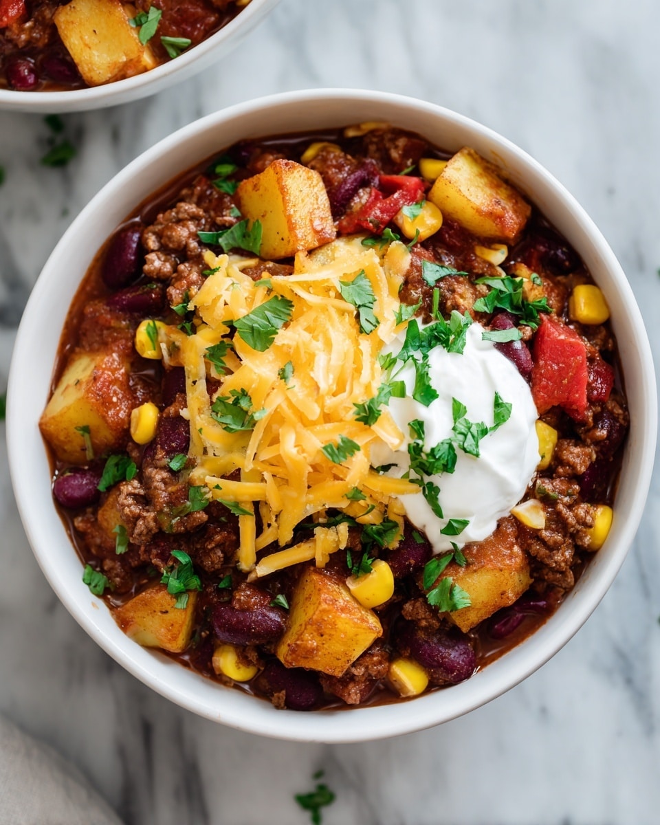 Slow Cooker Cowboy Casserole Recipe - Recipe Image