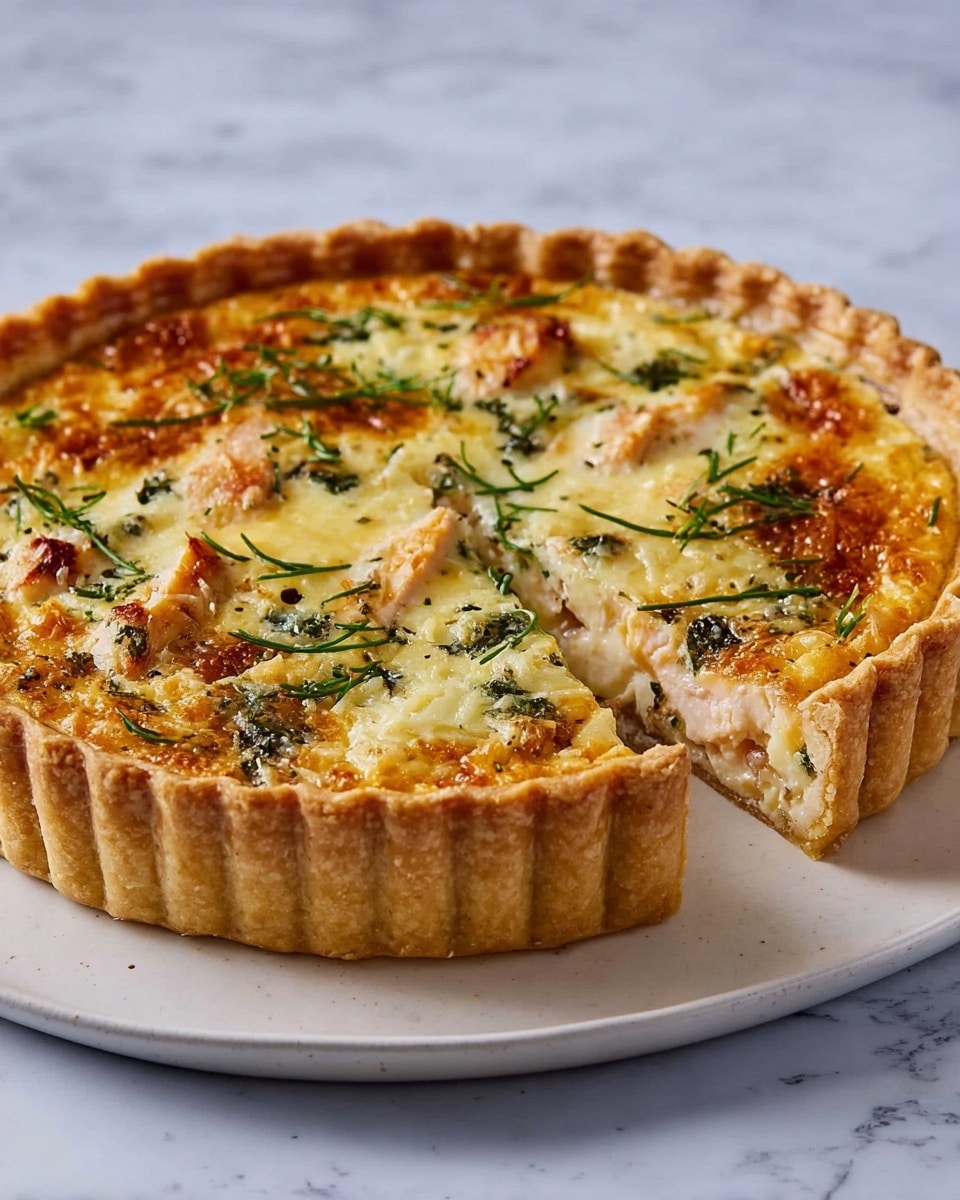 Crab and Tarragon Tart Recipe