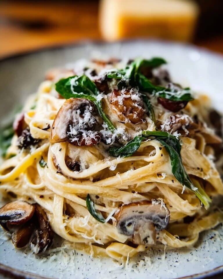 Creamy Mushroom Pasta Recipe