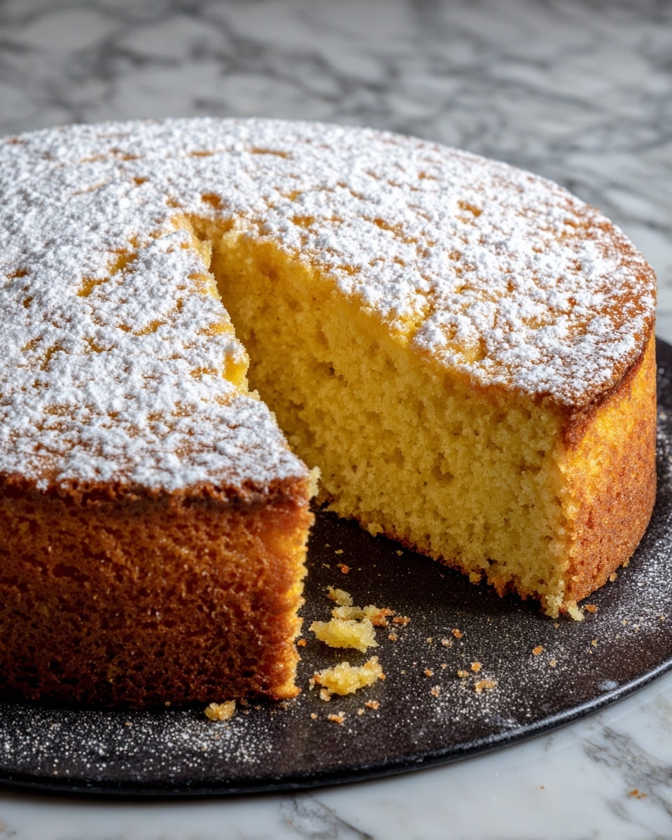 French Butter Cake Recipe - Recipe Image