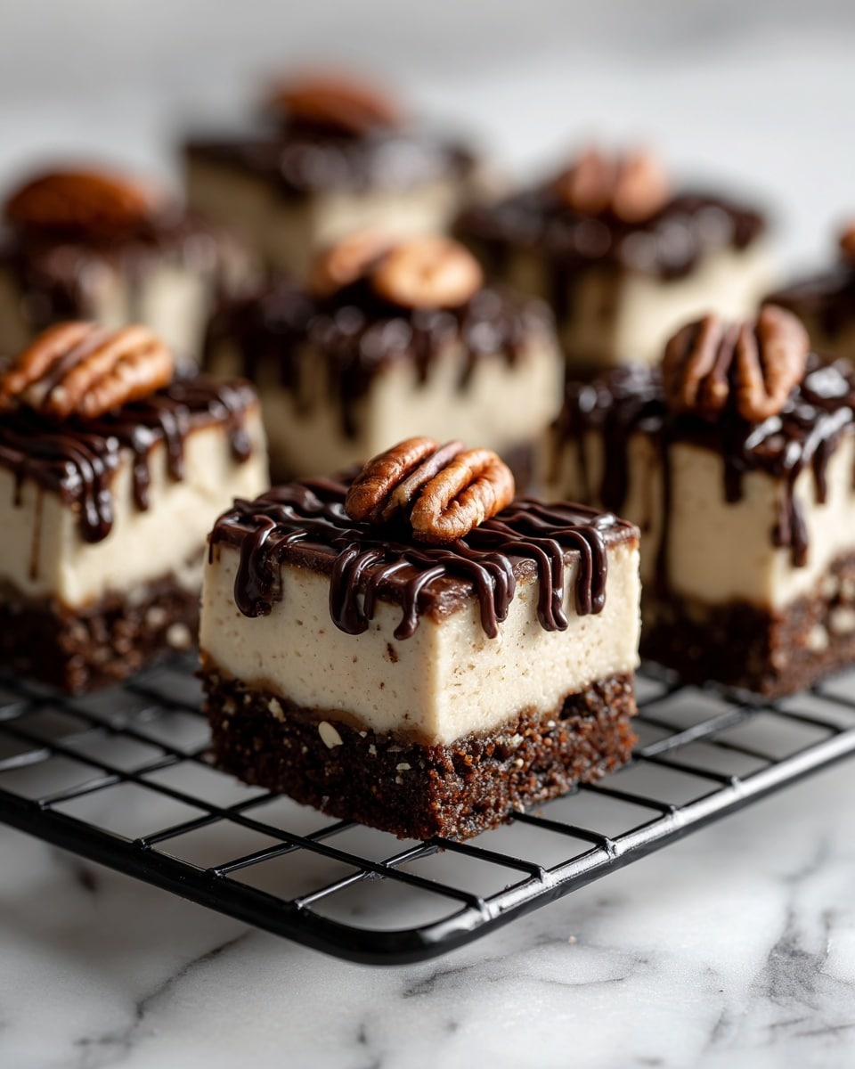 Mini Turtle Cheesecakes Recipe - Recipe Image