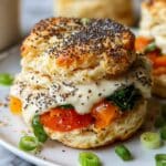Everything Bagel Biscuit Sandwiches Recipe