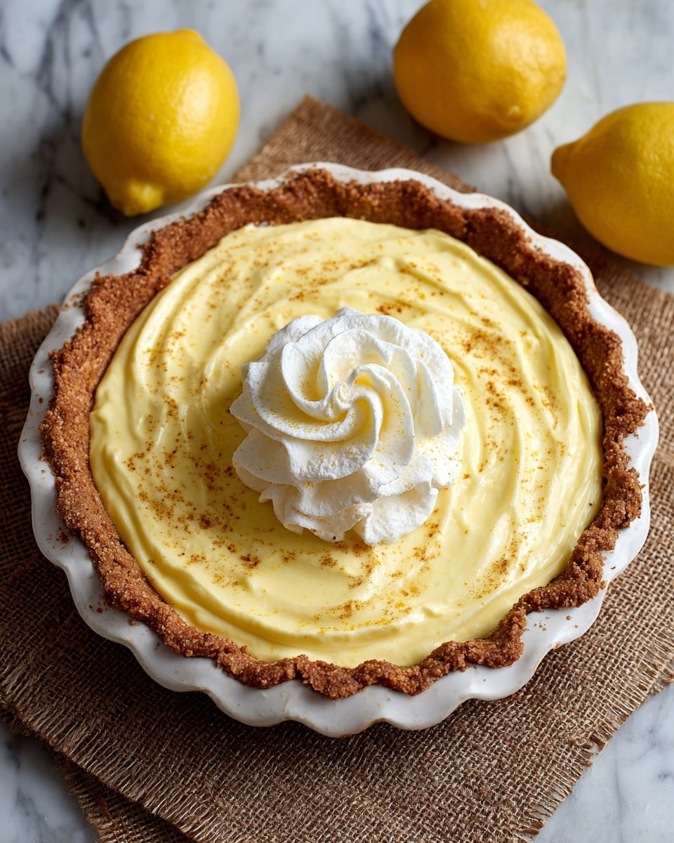 Easy Lemon Cream Pie Recipe - Recipe Image