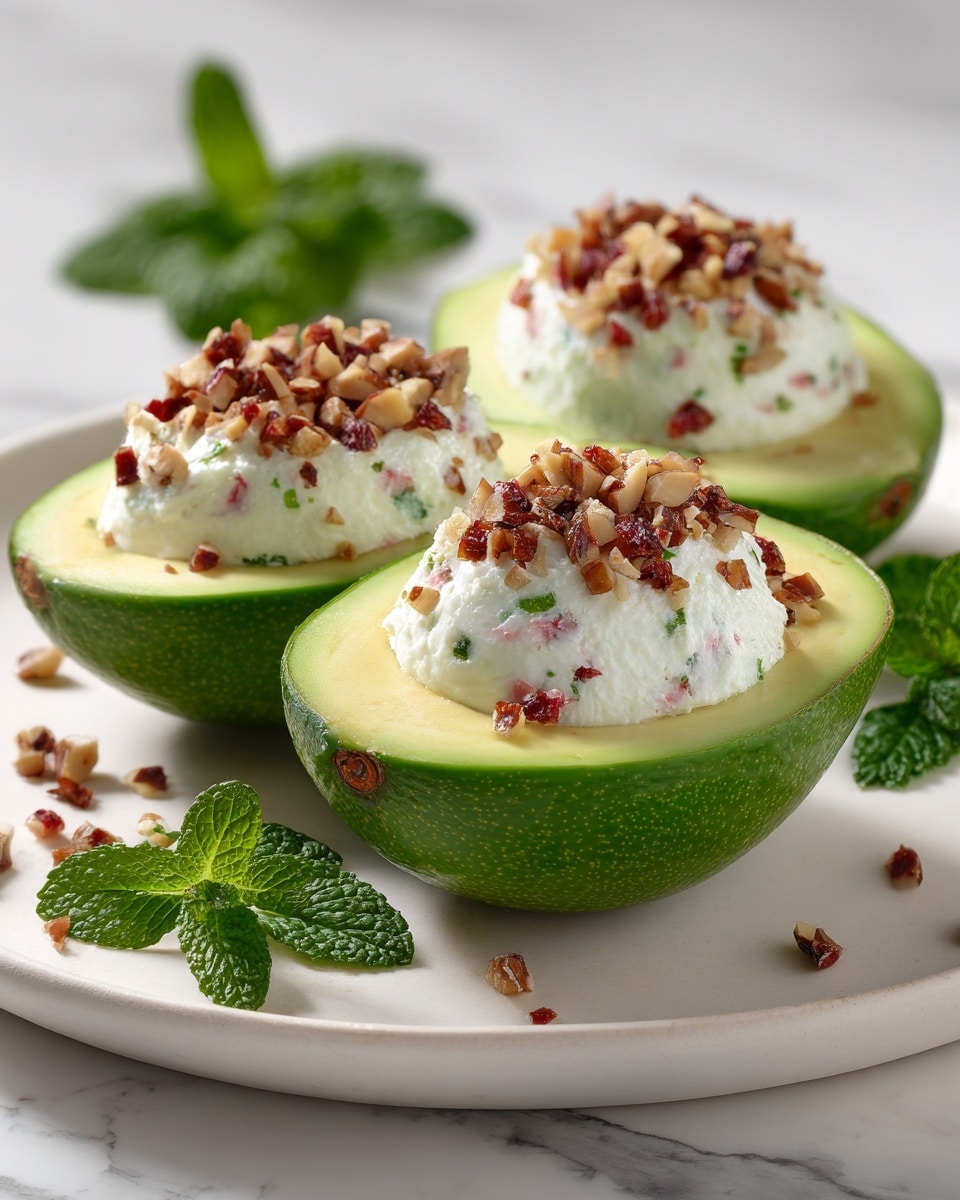 Crab Salad Stuffed Avocados Recipe - Recipe Image
