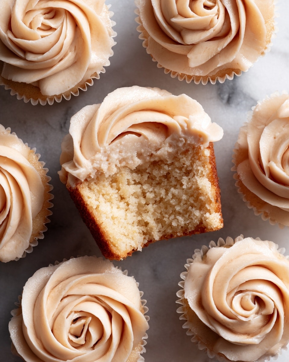 Vanilla Brown Butter Cupcakes Recipe - Recipe Image