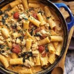 Creamy Tuscan Chicken Pasta with Sun-Dried Tomatoes and Spinach Recipe
