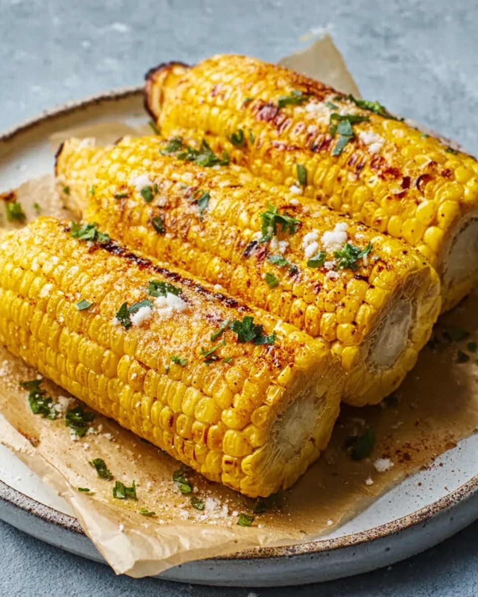 Microwave Corn on the Cob with Butter and Salt Recipe