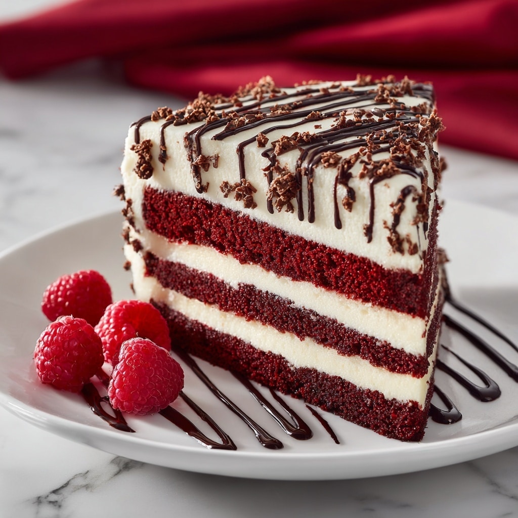 Red Velvet French Toast with Vanilla Bean Cheesecake Filling Recipe - Recipe Image