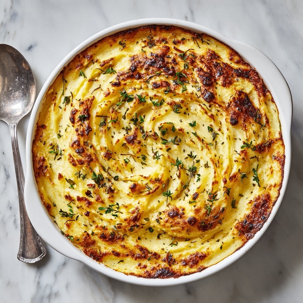 Creamiest Baked Mashed Potatoes Recipe - Recipe Image