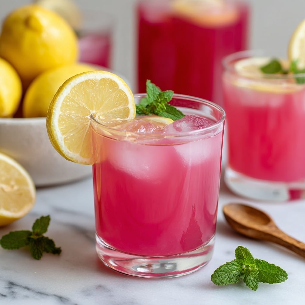 Watermelon Lemonade Recipe - Recipe Image