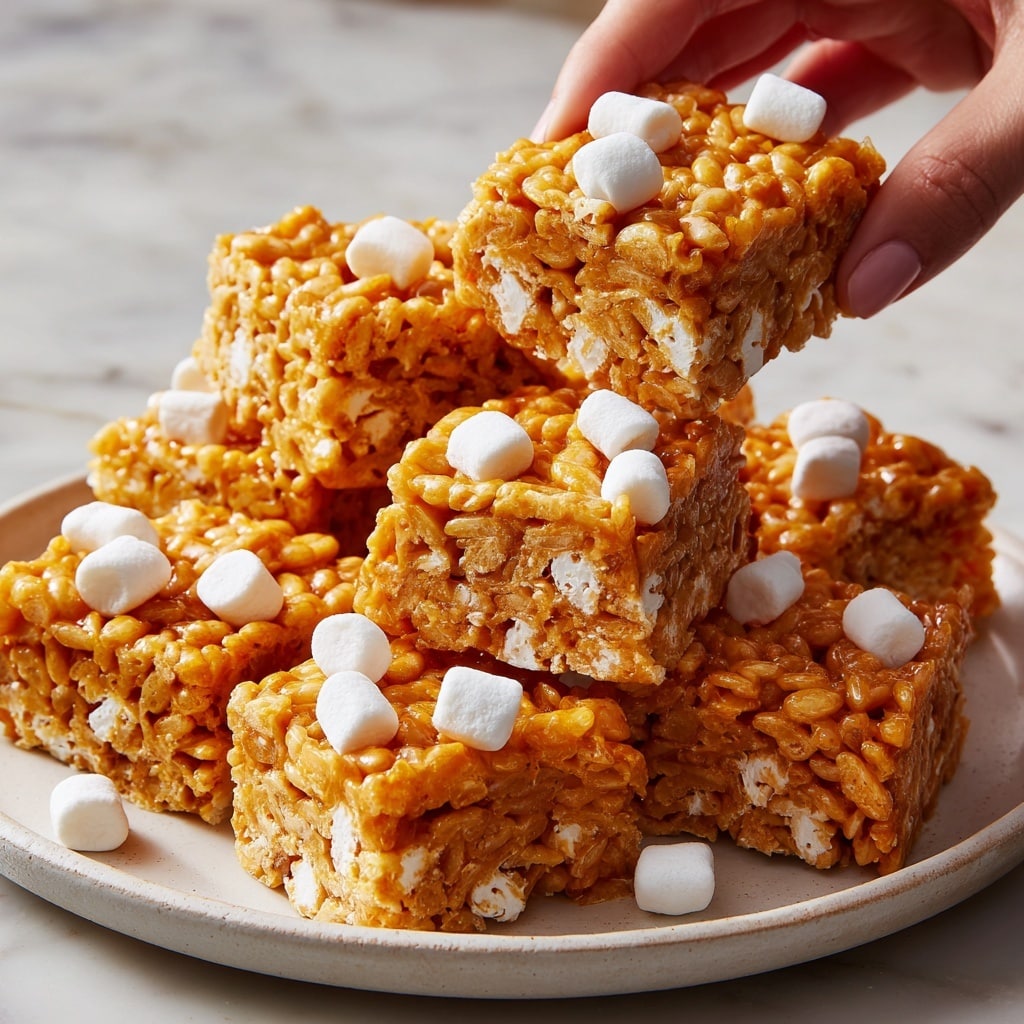 Fluffernutter Rice Krispie Treats Recipe - Recipe Image