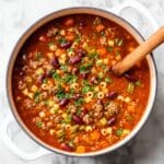 Pasta e Fagioli Soup {Olive Garden Copycat Recipe} Recipe