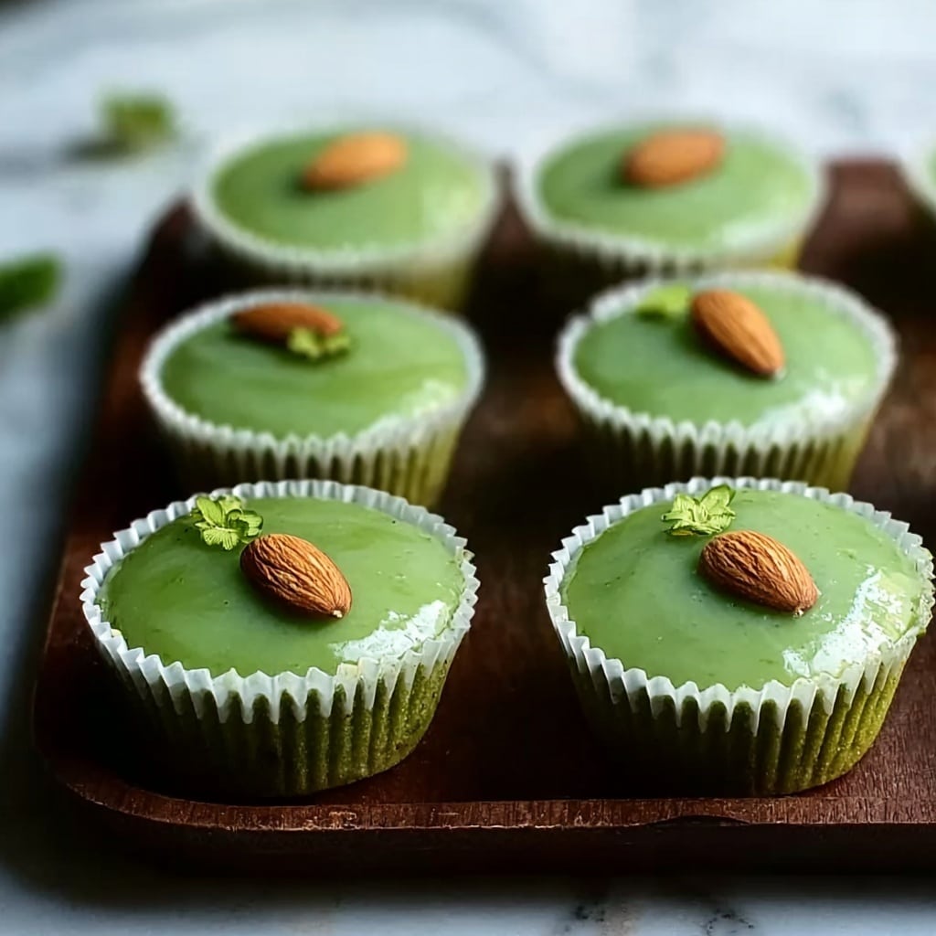 Matcha Coconut Almond Butter Cups Recipe - Recipe Image