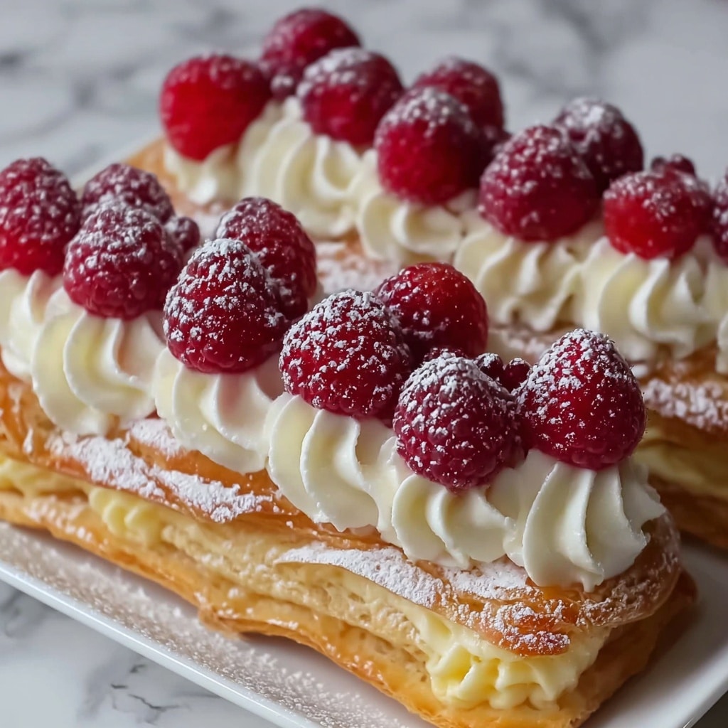 Raspberry and Cream Éclairs Recipe