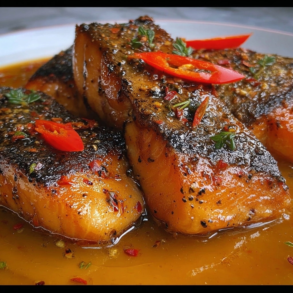 Cajun Honey Butter Salmon Recipe - Recipe Image