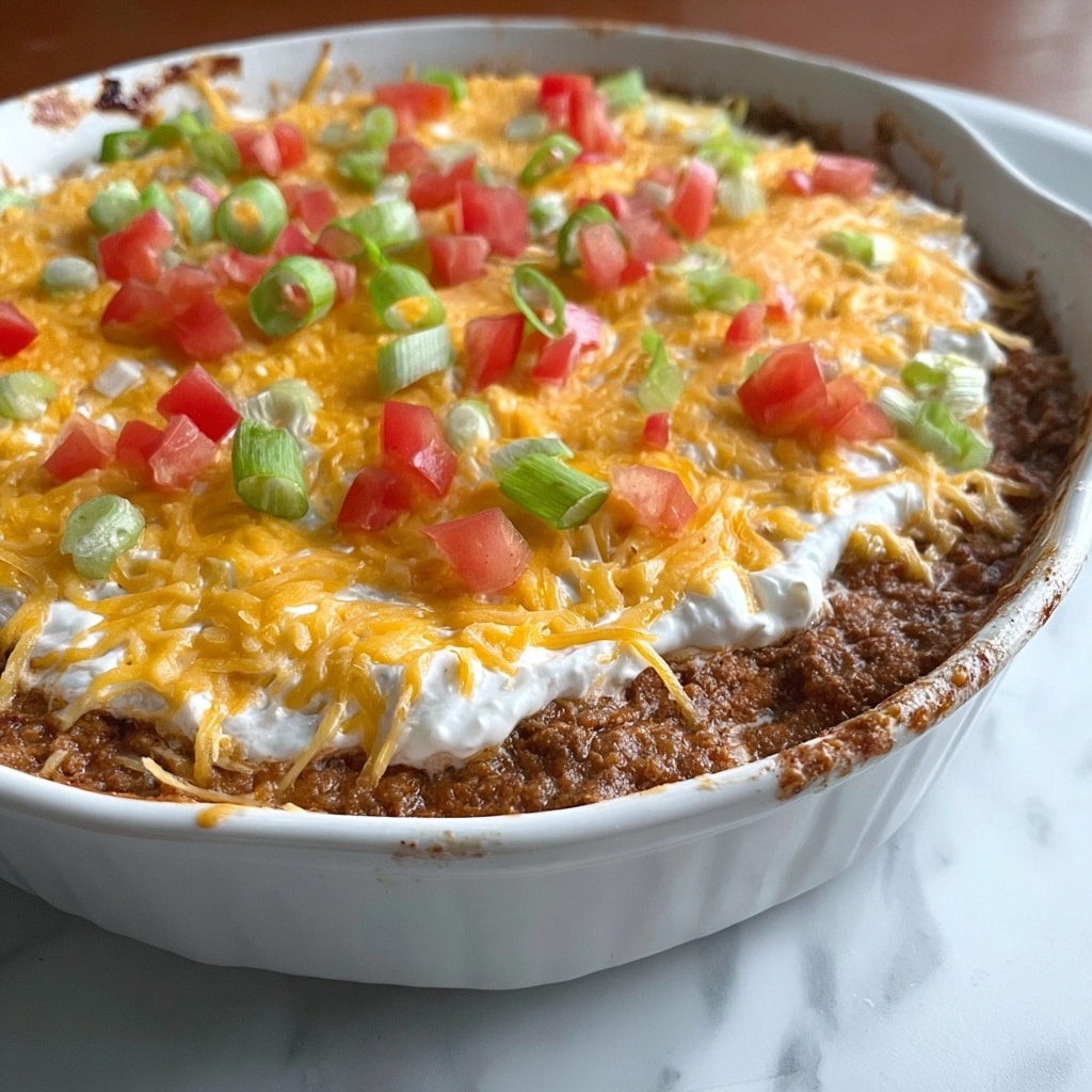 Baked Taco Dip Recipe - Recipe Image