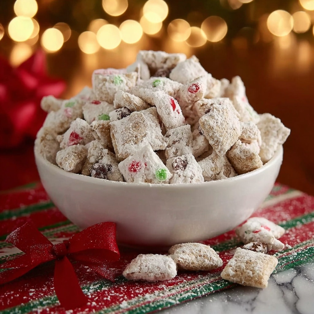 Reindeer Food (Christmas Puppy Chow) Recipe - Recipe Image