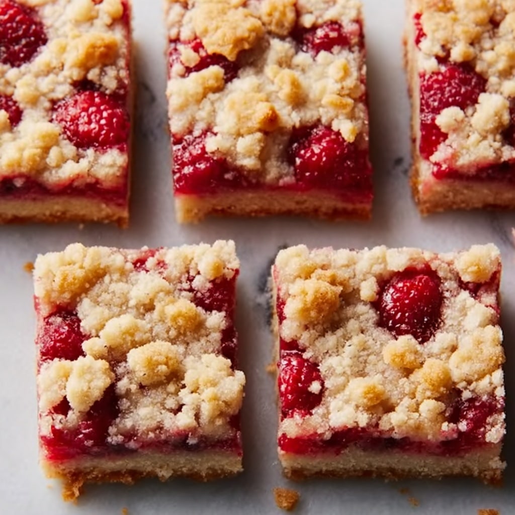 Raspberry Streusel Shortbread Bars Recipe 5 Raspberry Streusel Shortbread Bars Recipe - Recipe Image