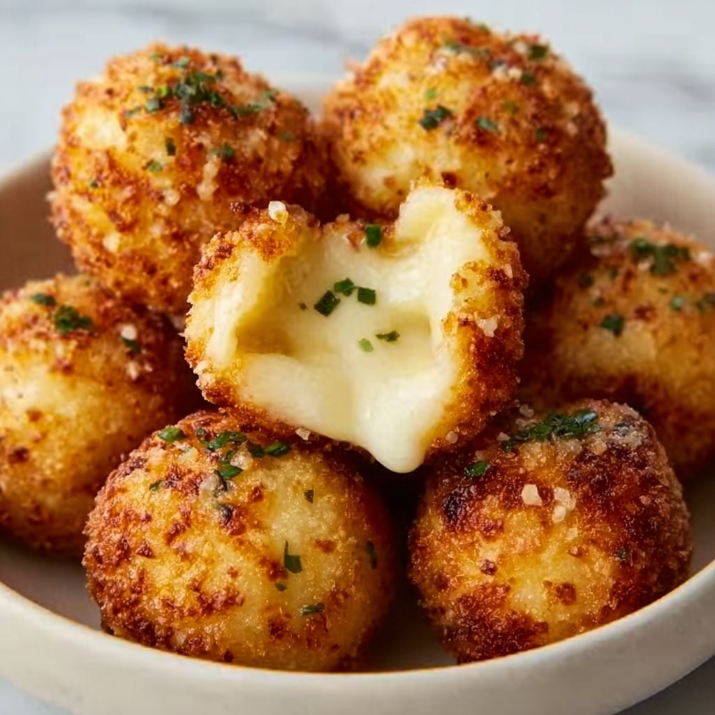 Cheesy Parmesan Mozzarella Bites Recipe