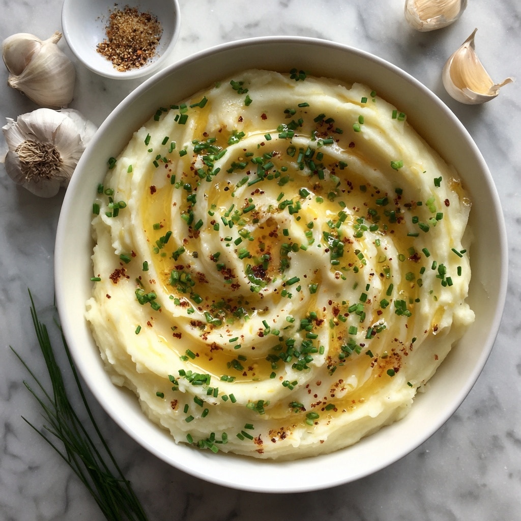 Roasted Garlic Mashed Potatoes Recipe - Recipe Image