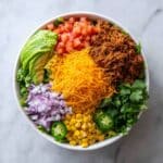 Taco Salad with Shredded Beef Recipe