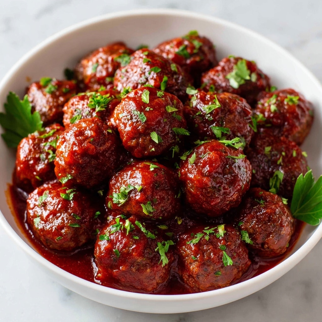 Cranberry Meatballs Recipe - Recipe Image