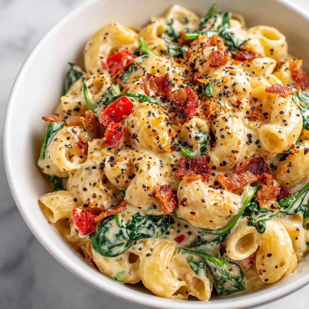 BLT Macaroni Salad Recipe - Recipe Image