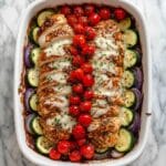 Mediterranean Chicken Zucchini Bake Recipe