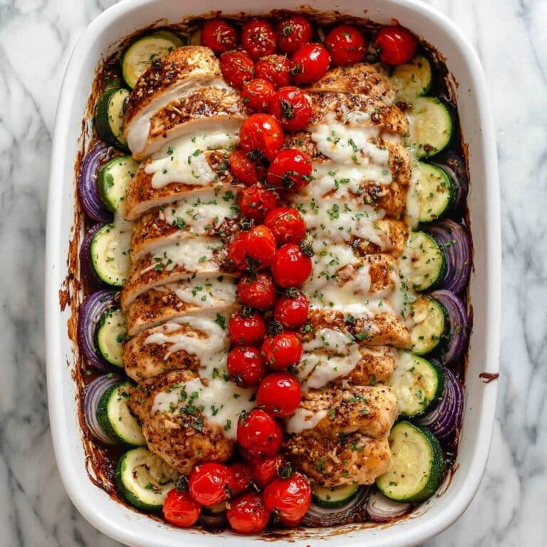 Mediterranean Chicken Zucchini Bake Recipe