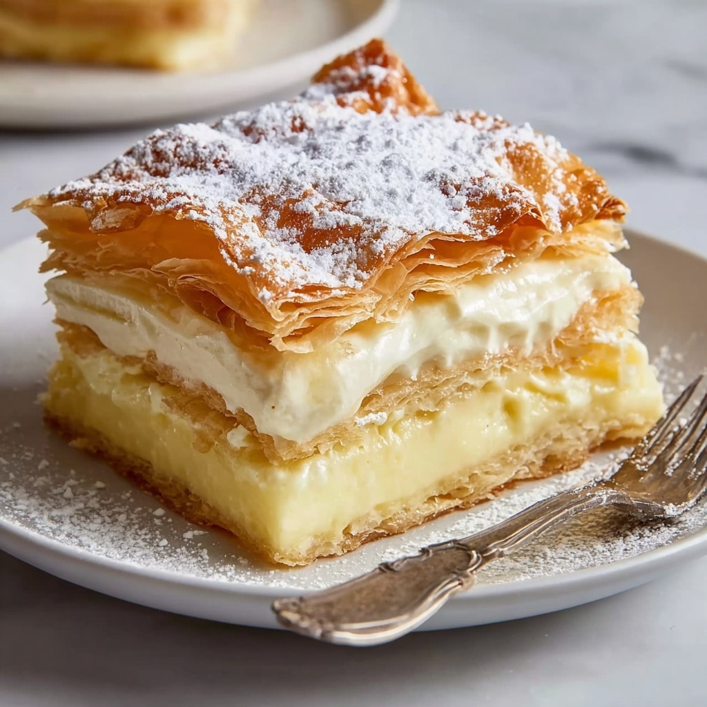 Karpatka Cake (Polish Carpathian Cream Cake) Recipe - Recipe Image
