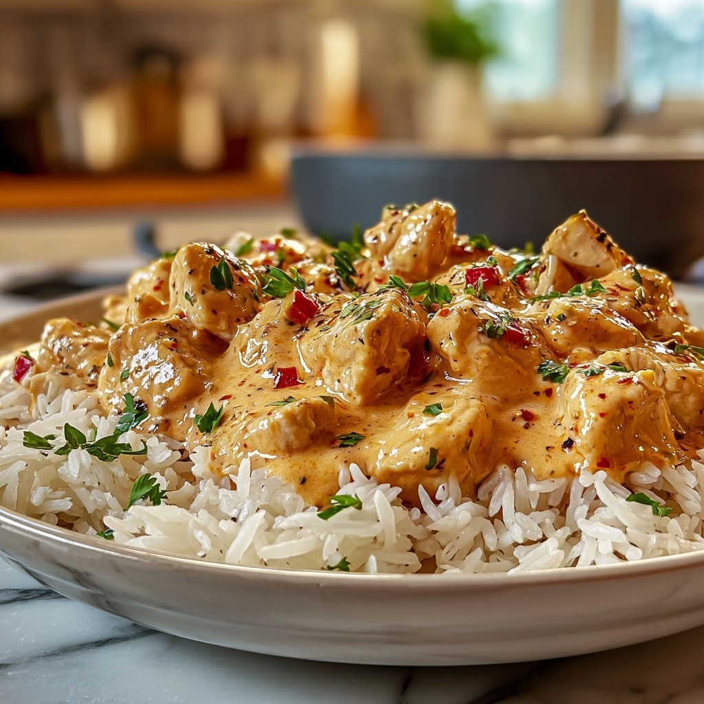 Best Smothered Chicken and Rice Recipe - Recipe Image