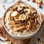 Peanut Butter Yogurt Bowl with Granola, Berries, and Chia Seeds Recipe