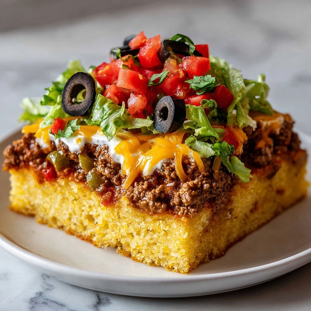 Cornbread Taco Bake Recipe - Recipe Image