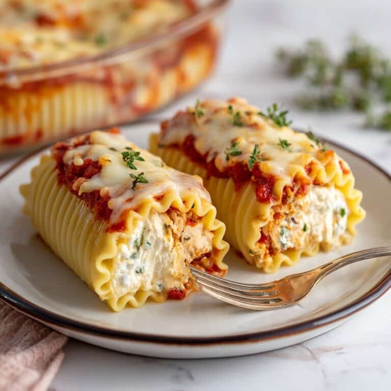 Lasagna Bolognese Roll-Ups Recipe