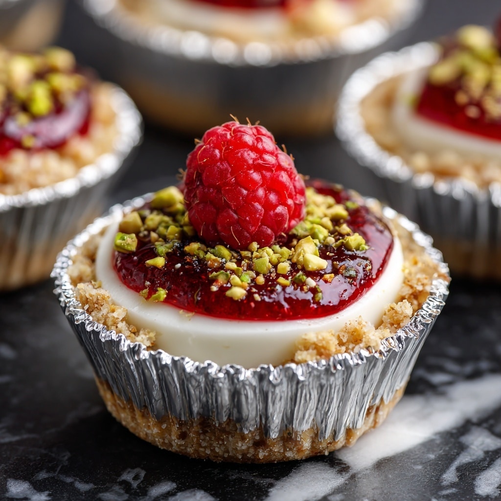Pistachio Raspberry Tartlets Recipe - Recipe Image