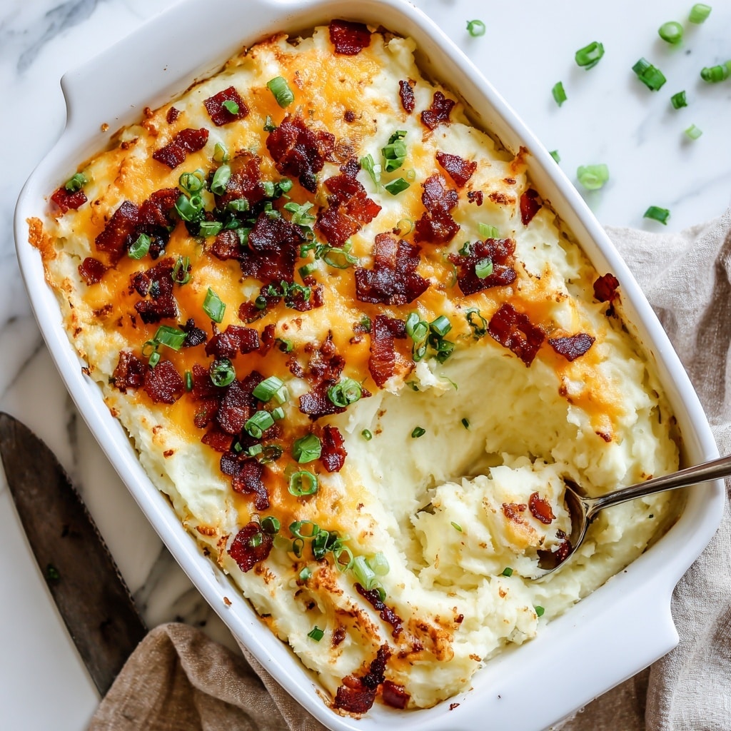 Loaded Mashed Potatoes Casserole Recipe