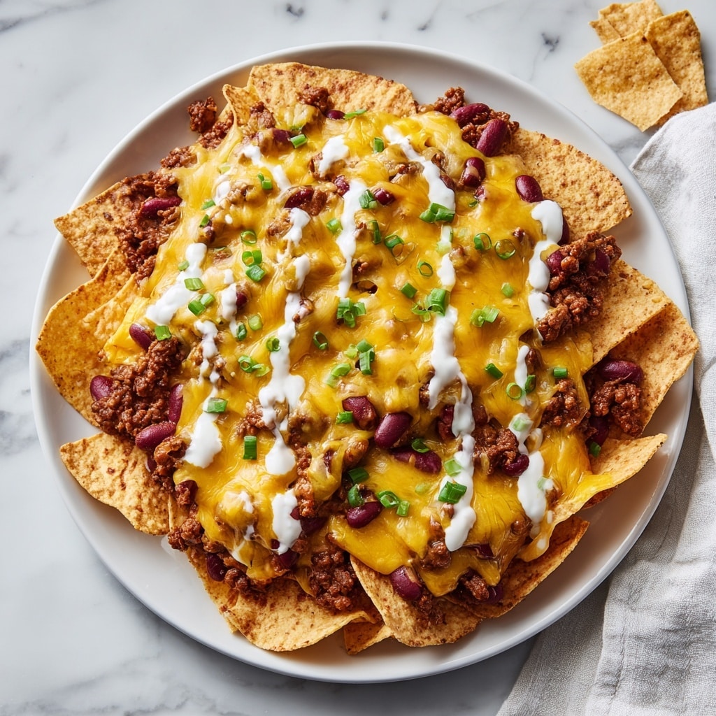Chili Cheese Nachos Recipe - Recipe Image