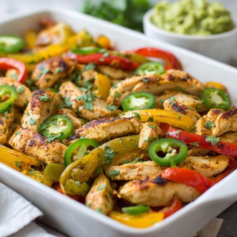 One-Pan Chicken Fajitas Recipe