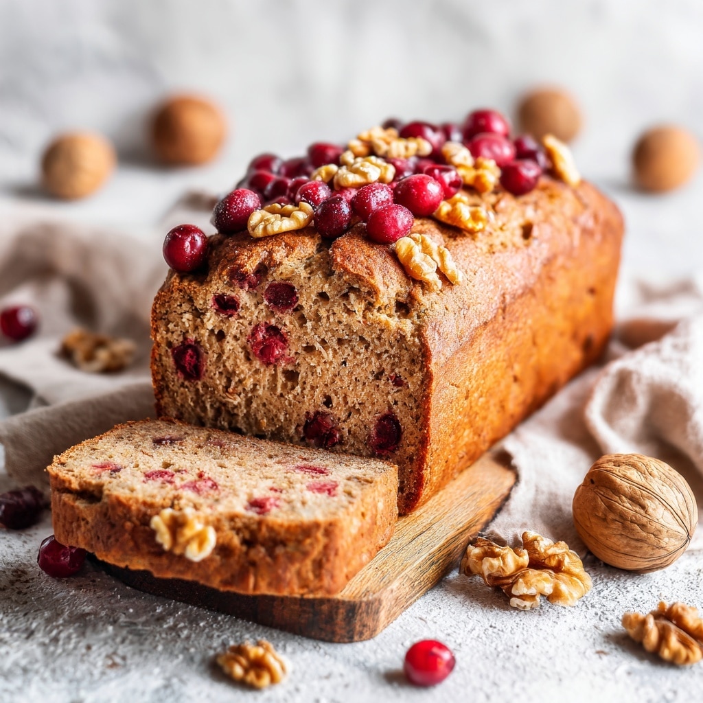 Cranberry Walnut Bread Recipe - Recipe Image