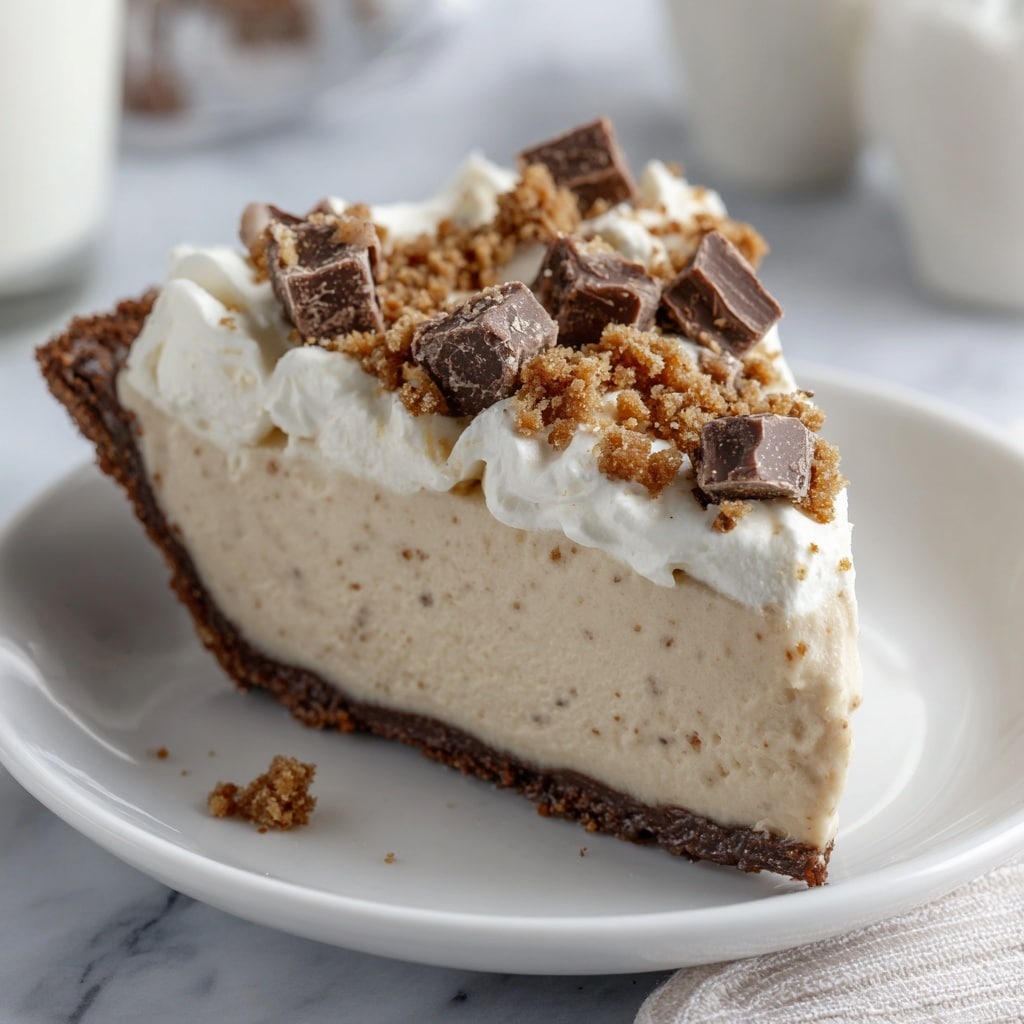 Butterfinger Peanut Butter Pie Recipe