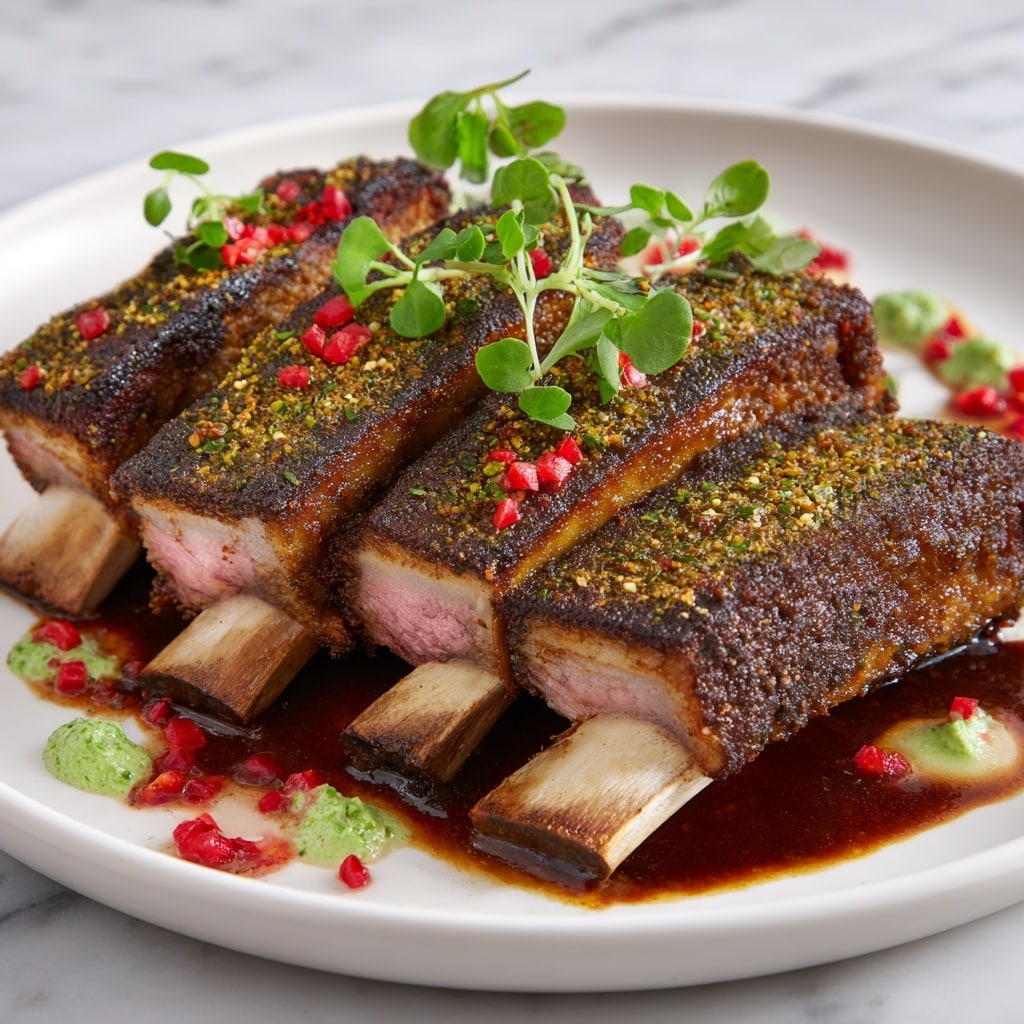 Herb-Crusted Rack of Lamb Recipe - Recipe Image