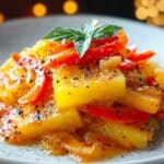 Italian Bell Pepper and Onion Scarpaccia Recipe