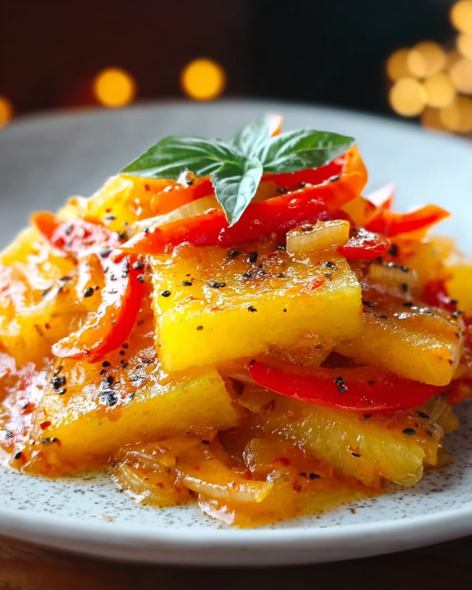 Italian Bell Pepper and Onion Scarpaccia Recipe