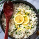 Greek Lemon Rice Recipe