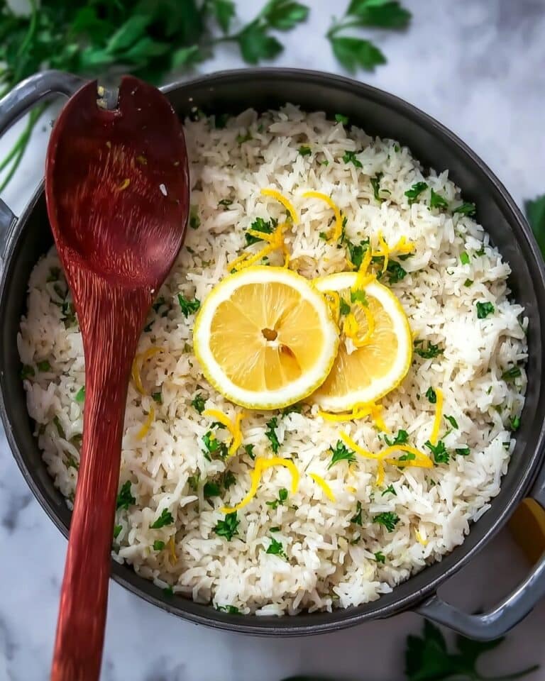 Greek Lemon Rice Recipe
