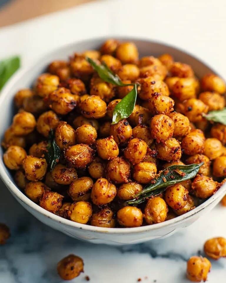 Spicy Roasted Chickpeas Recipe