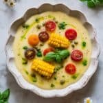 Summer Sweet Corn Gazpacho Recipe