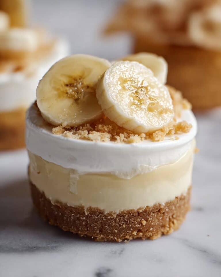 Mini Banana Pudding Cheesecakes Recipe