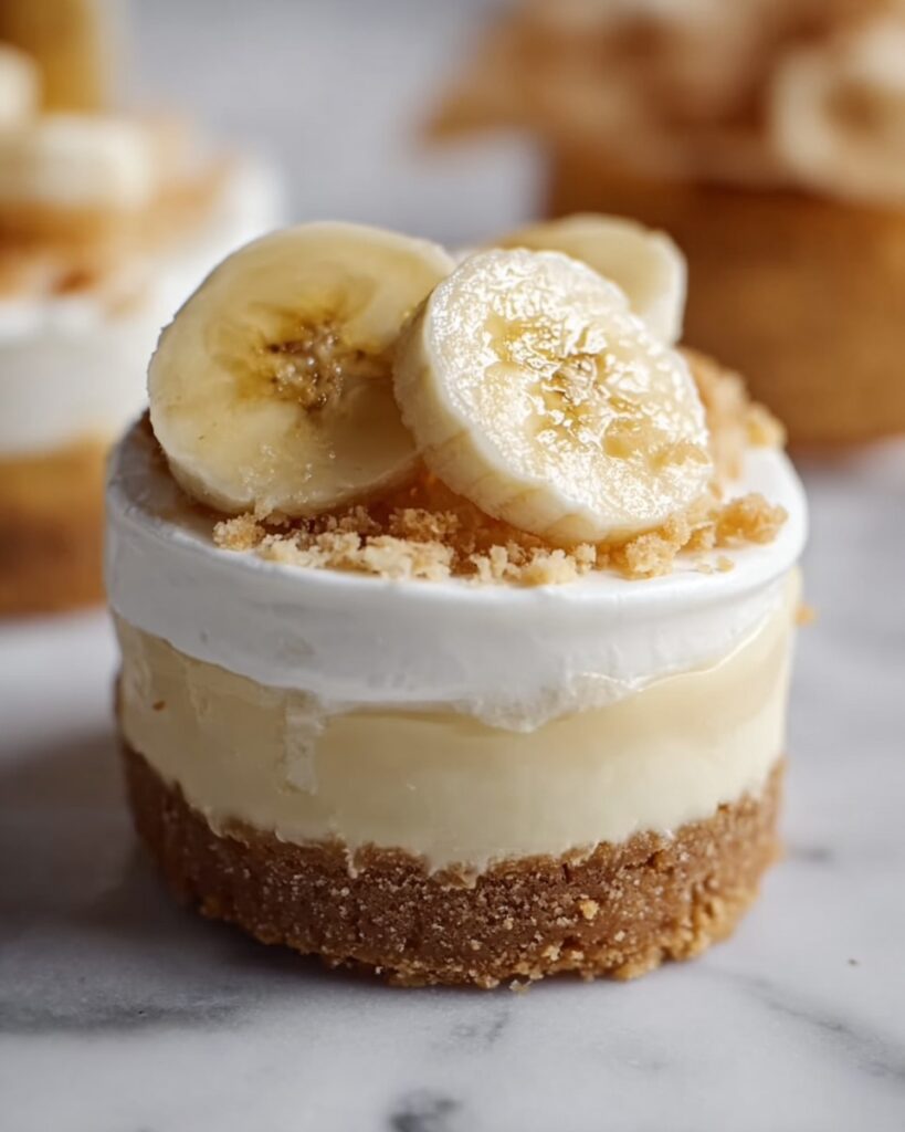 Mini Banana Pudding Cheesecakes Recipe